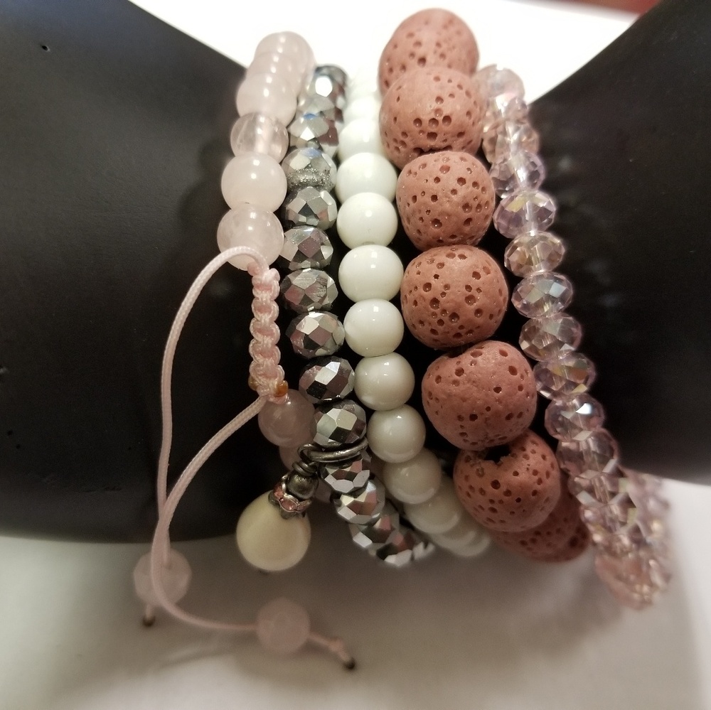 Handmade stretch bracelets